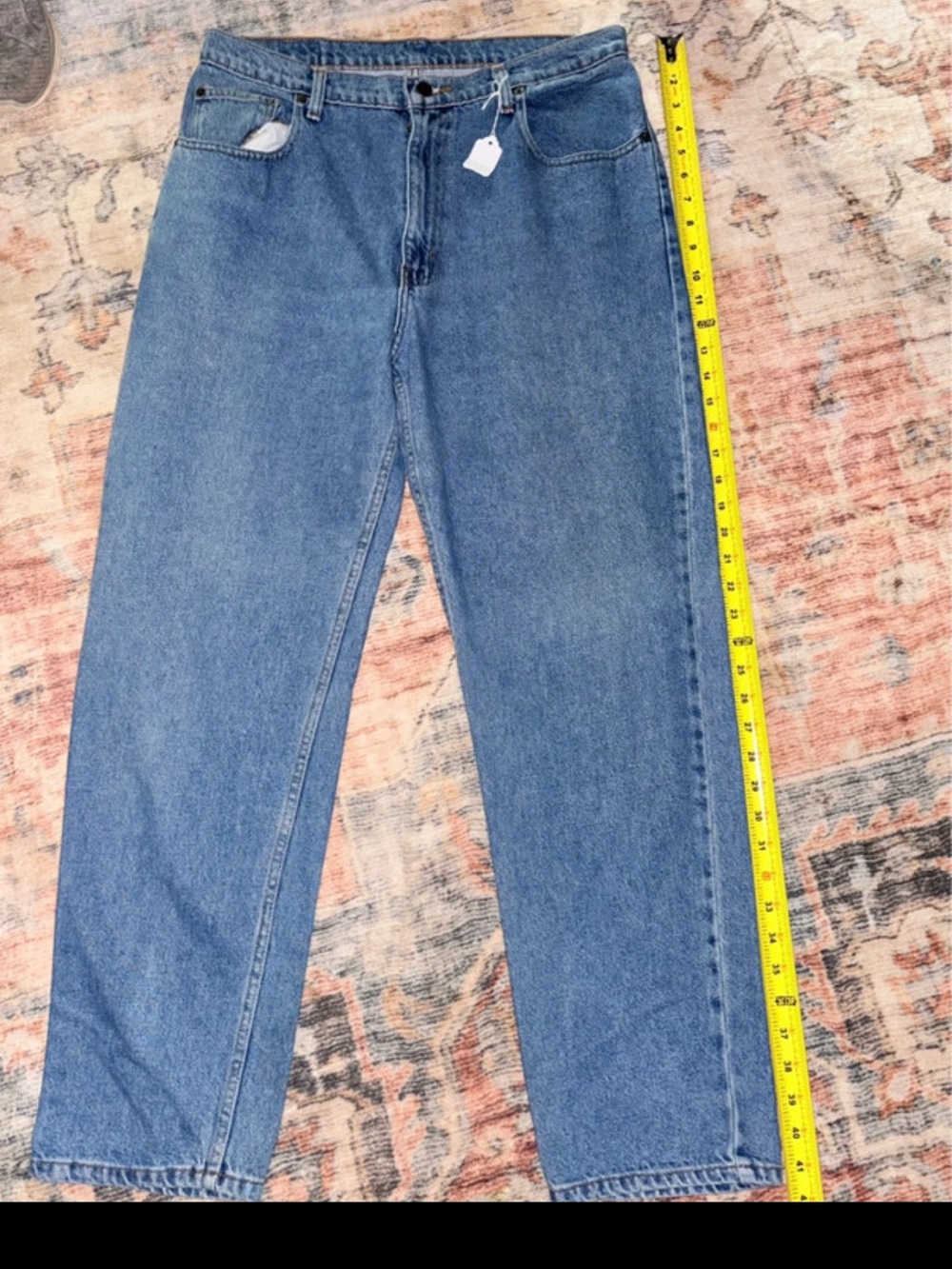 Vintage Graphite Jeans  32x30 High Rise Mom Jeans Straight Leg Denim Vintage 90s